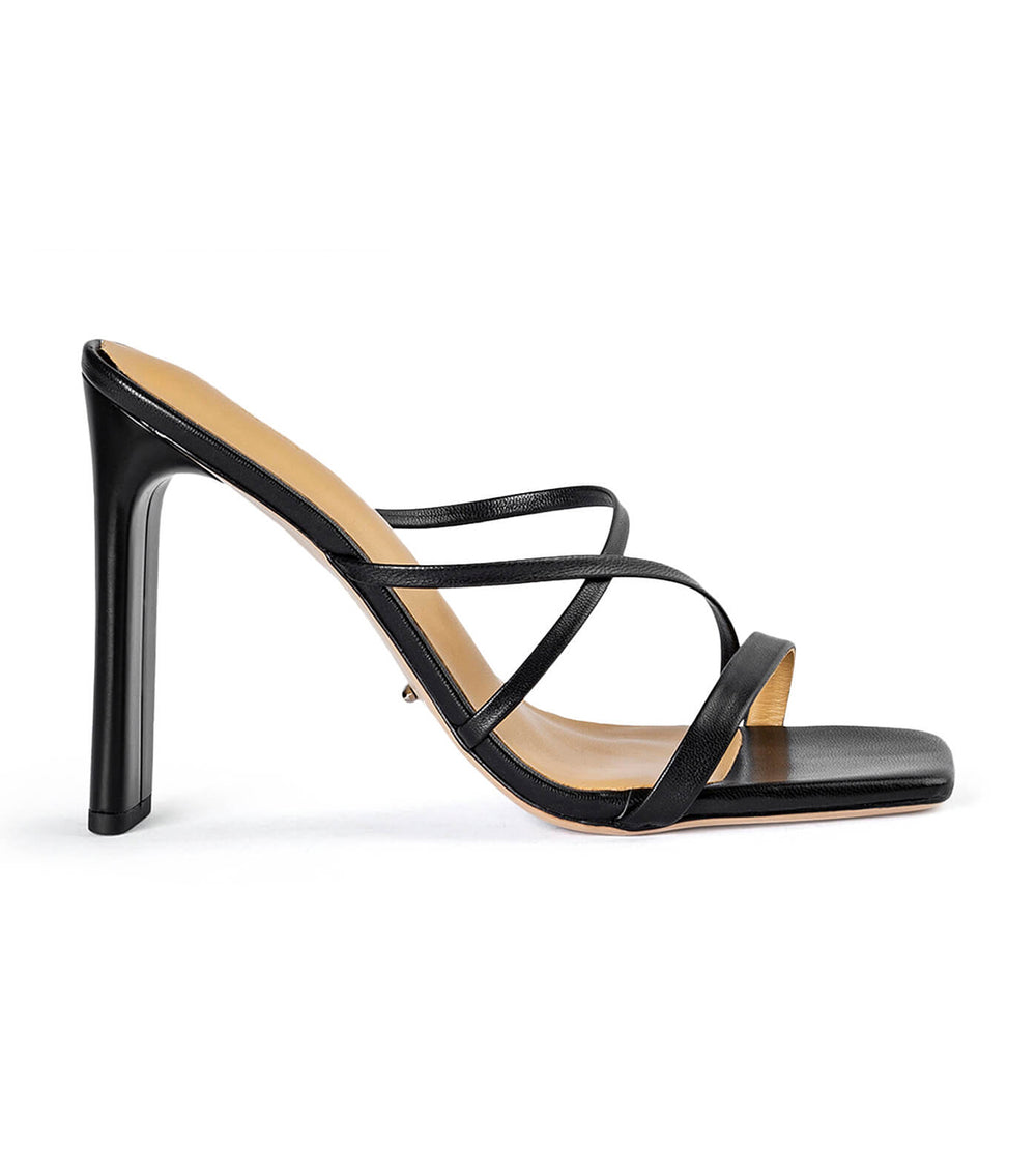 Fior Black Kid Heels - Tony Bianco