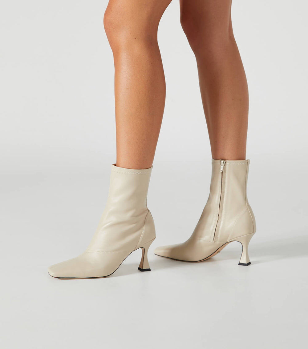 Fomo Vanilla Nappa Ankle Boots - Tony Bianco