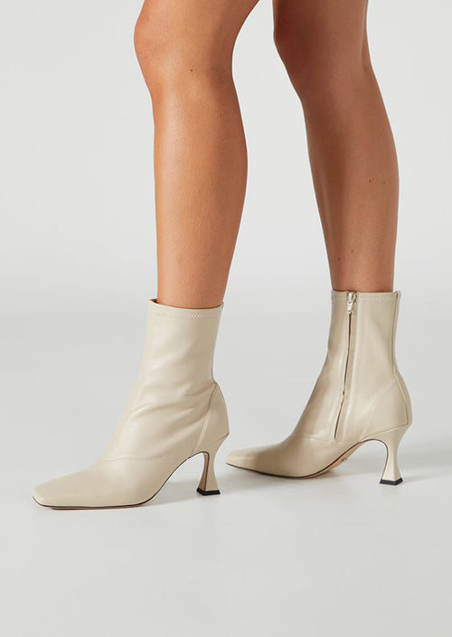 Fomo Vanilla Nappa Ankle Boots