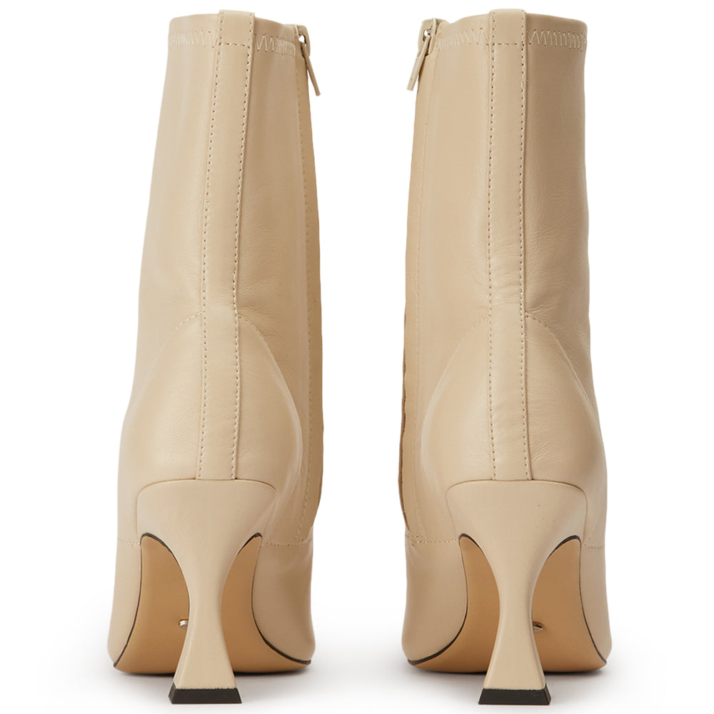 Fomo Vanilla Nappa Ankle Boots - Tony Bianco