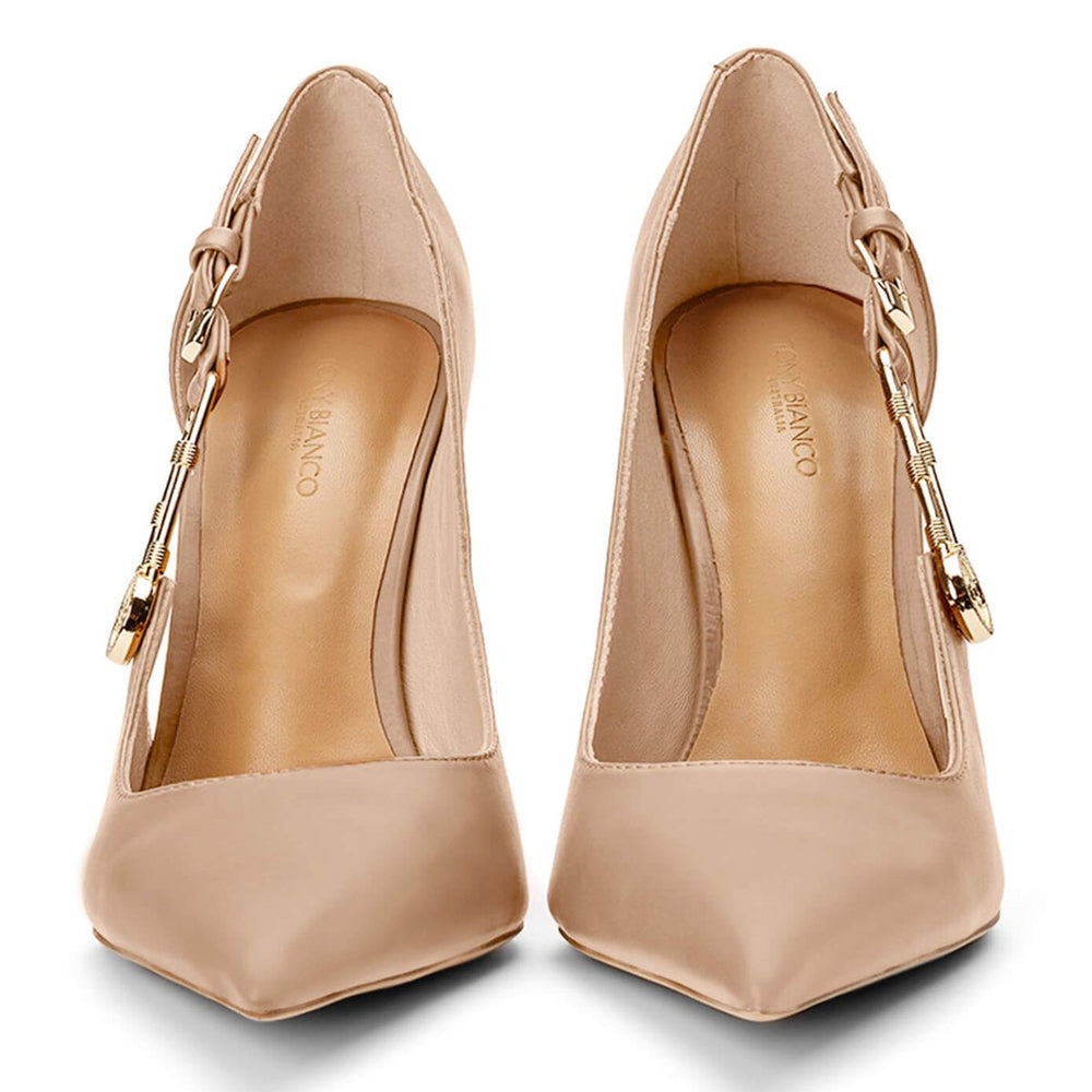 Glow Skin Capretto Heels - Tony Bianco