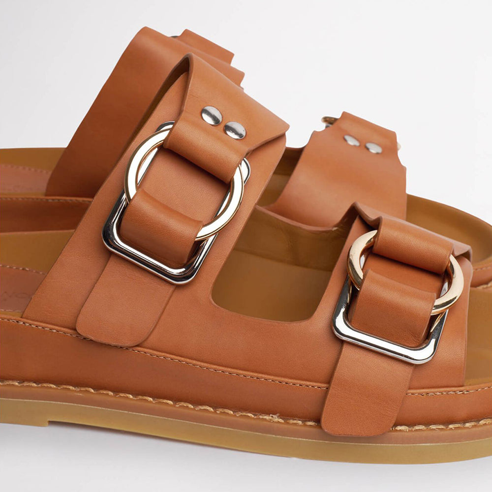 Hunter Tan Como Sandals - Tony Bianco