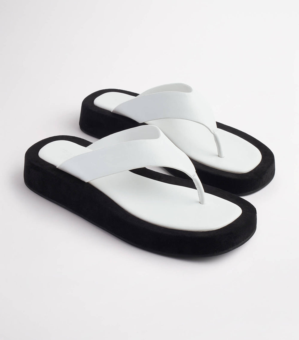 Ives Milk Capretto Sandals - Tony Bianco