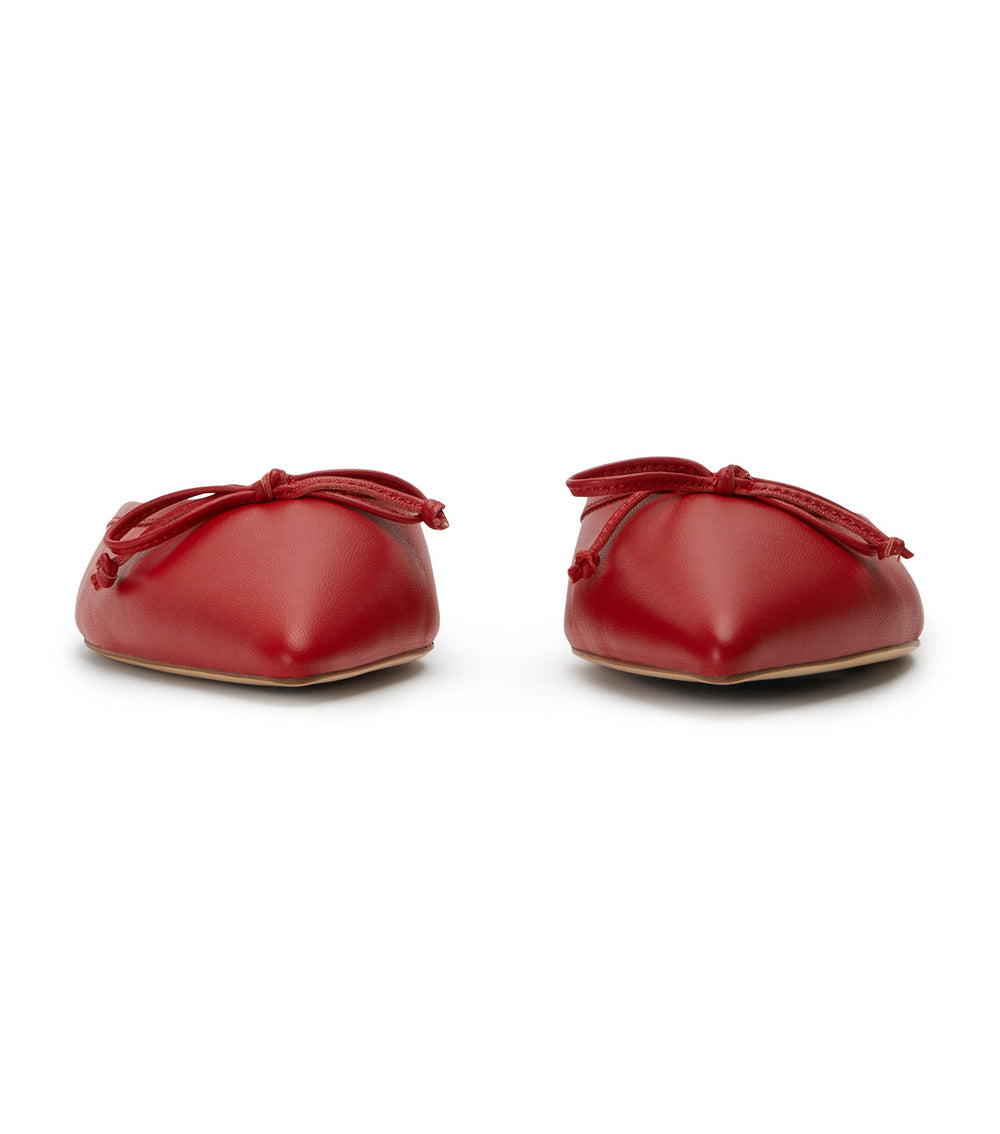 Javelin Ruby Nappa Flats - Tony Bianco