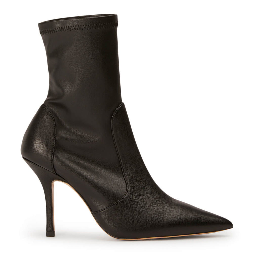 Kartia Black Nappa/Black Venezia Ankle Boots - Tony Bianco