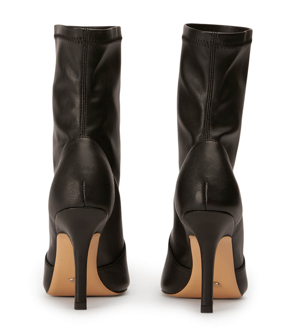 Kartia Black Nappa/Black Venezia Ankle Boots - Tony Bianco