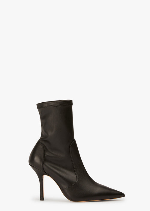 Kartia Black Nappa/Black Venezia Ankle Boots