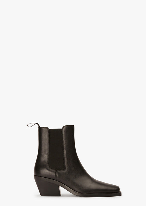 King Black Como Ankle Boots
