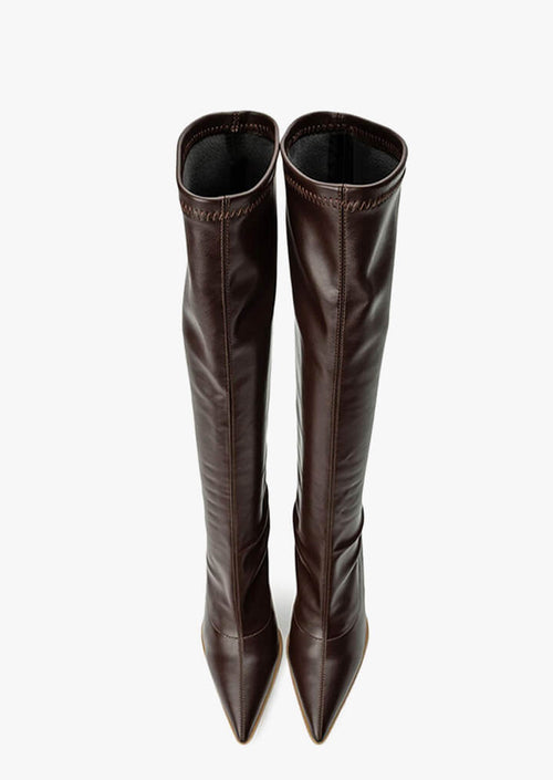 Knight Choc Venezia Calf Boots