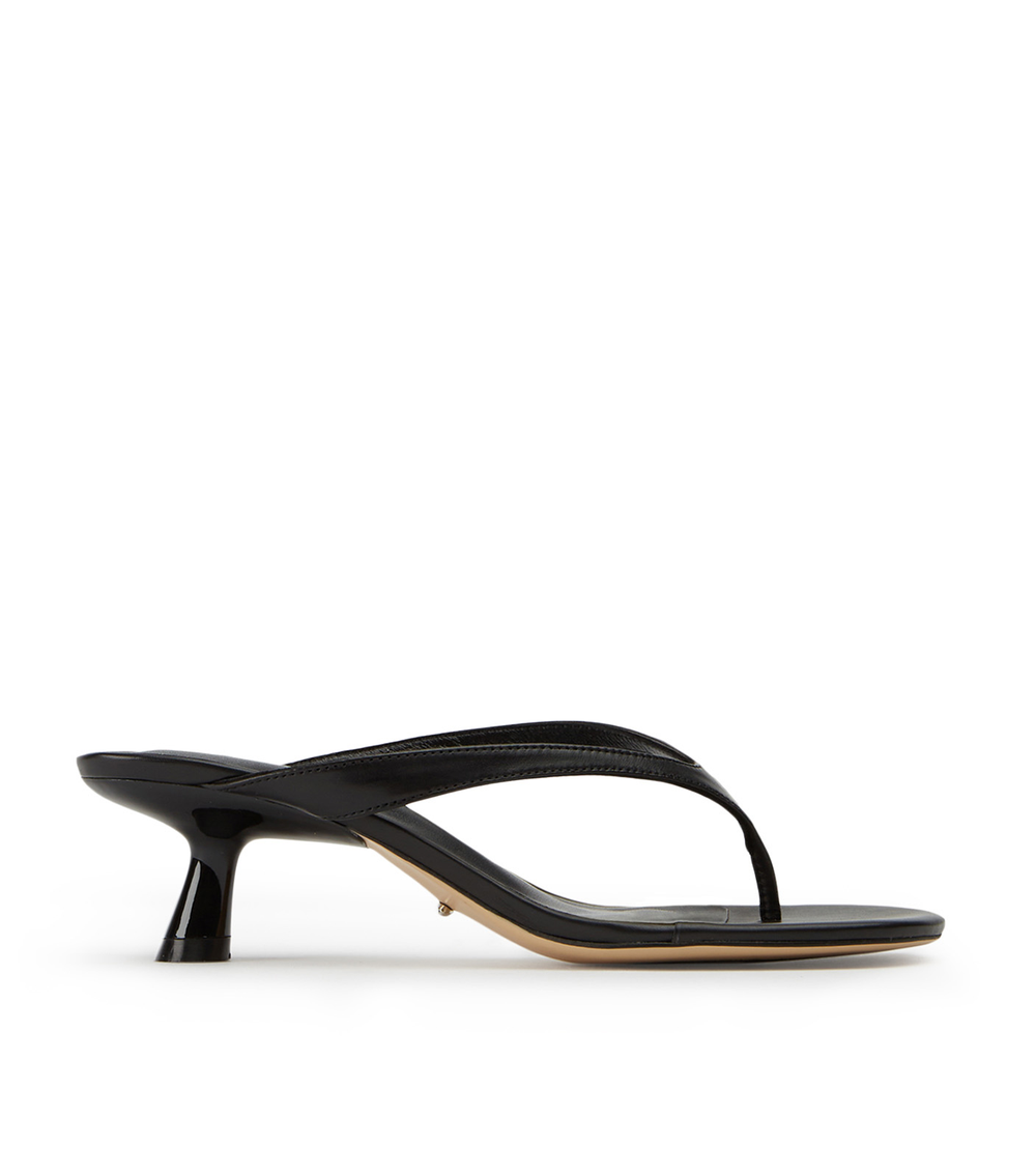 Krista Black Nappa Heels - Tony Bianco