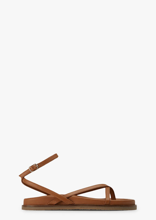 Lucie Tan Nappa Sandals