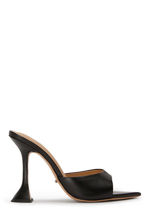 Marcel Black Nappa Heels