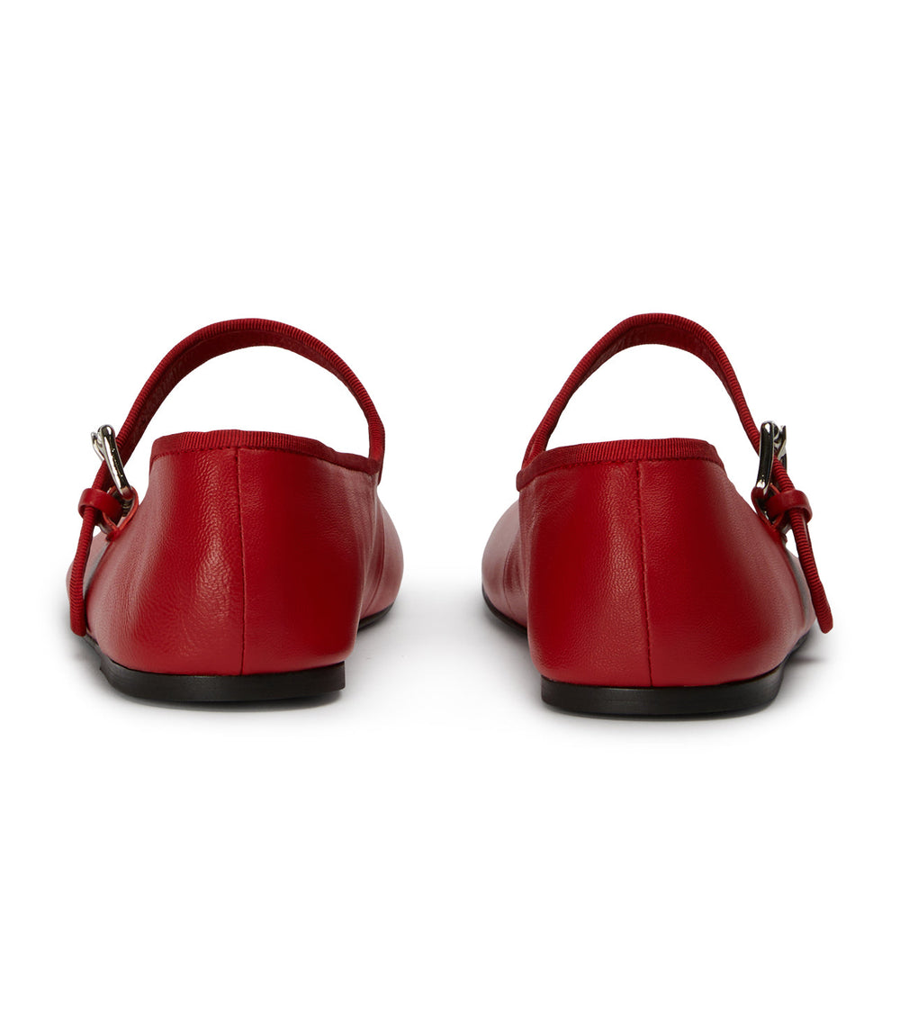 Meadow Ruby Nappa Flats - Tony Bianco