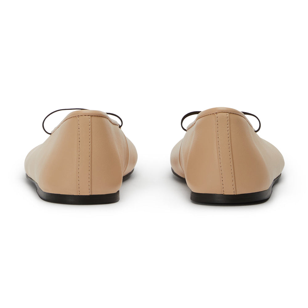 Milla Beech Nappa Flats - Tony Bianco