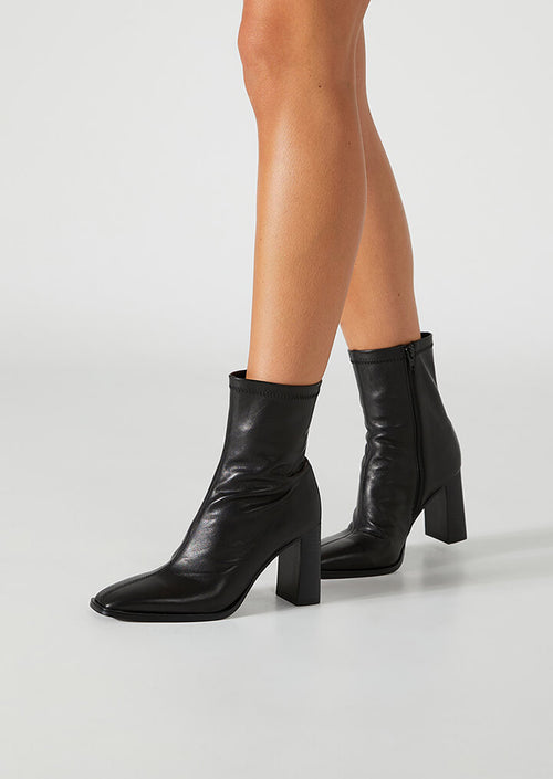 Rover Black Venice Ankle Boots