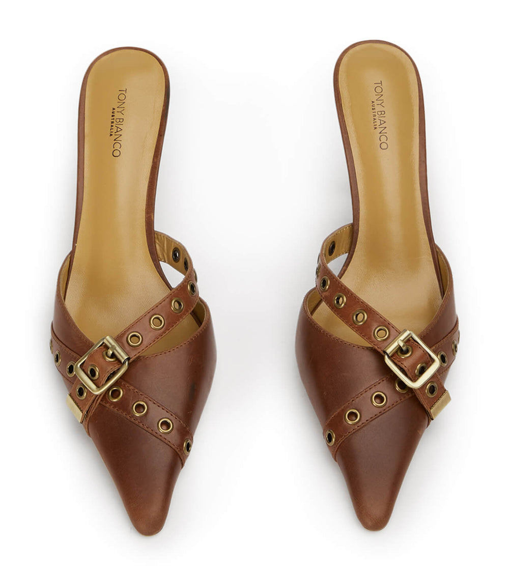 Savoir Cognac Heels - Tony Bianco