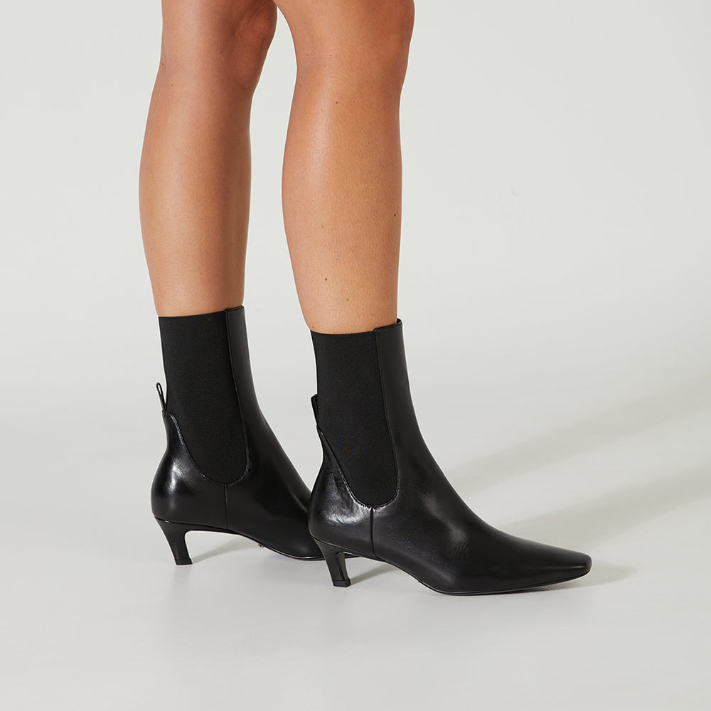 Verona Black Como Ankle Boots - Tony Bianco