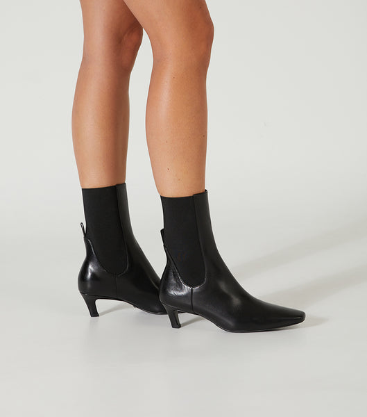 Vixon Black Venice Calf Boots | Boots | Tony Bianco | Tony Bianco