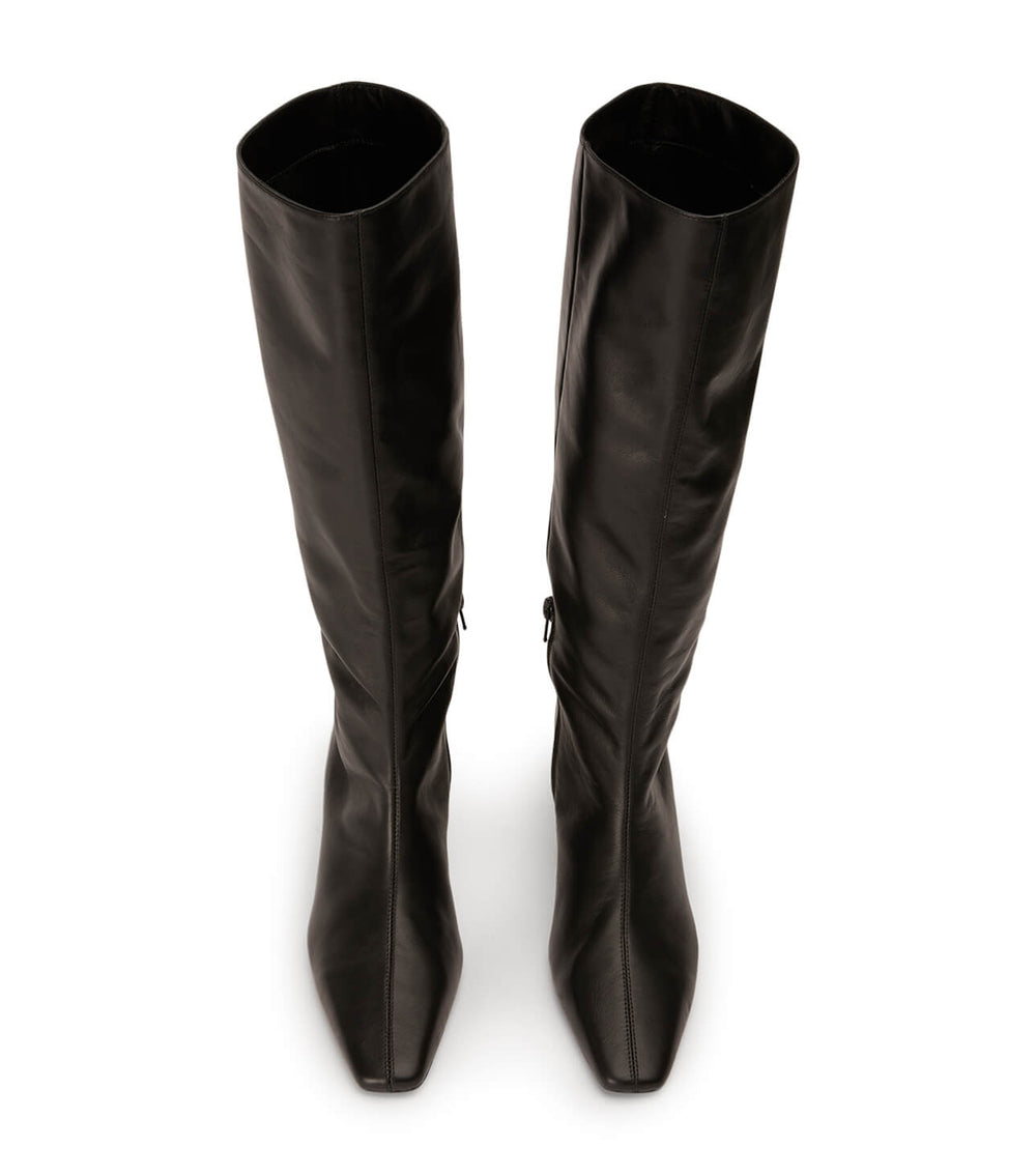 Vixon Black Venice Calf Boots - Tony Bianco