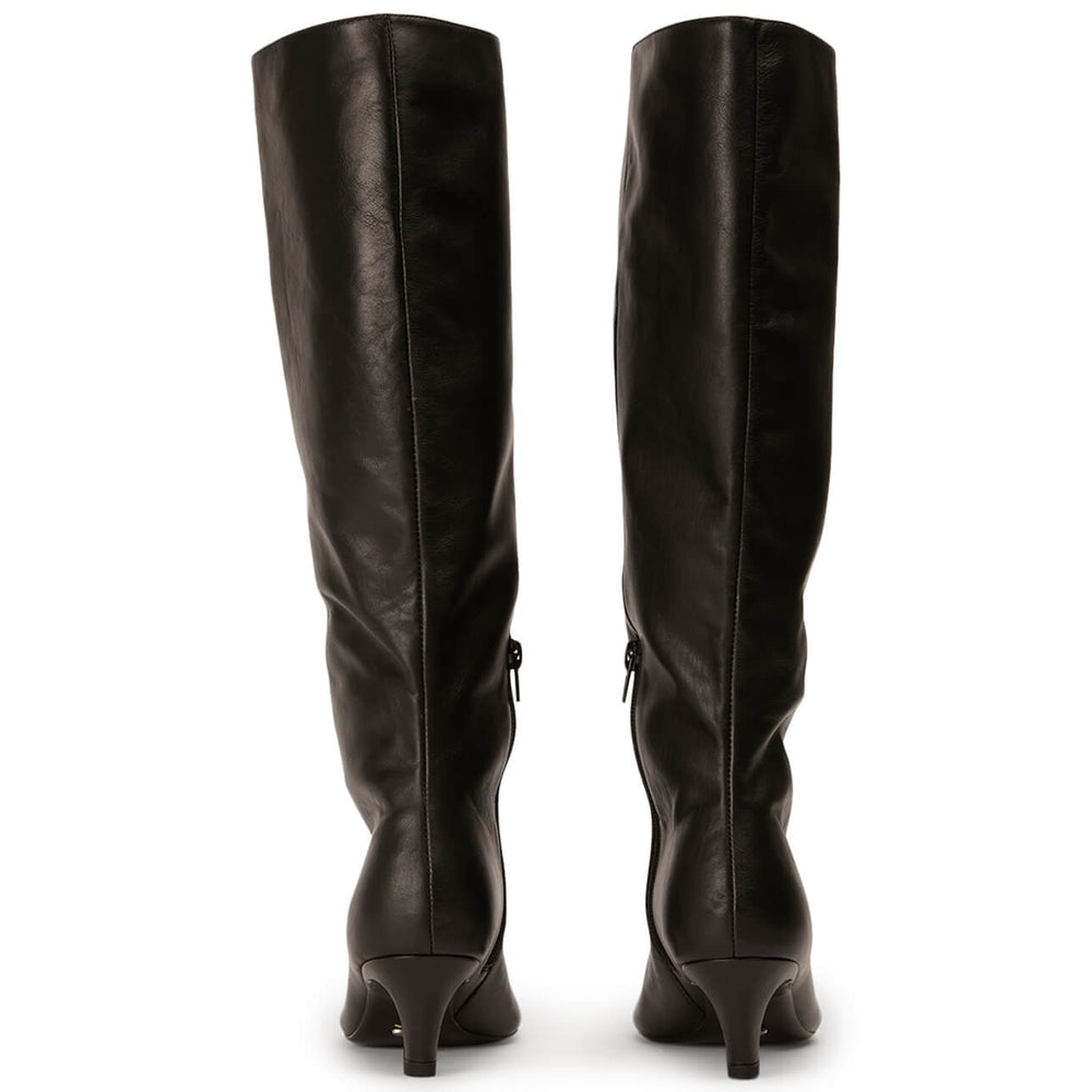 Vixon Black Venice Calf Boots - Tony Bianco