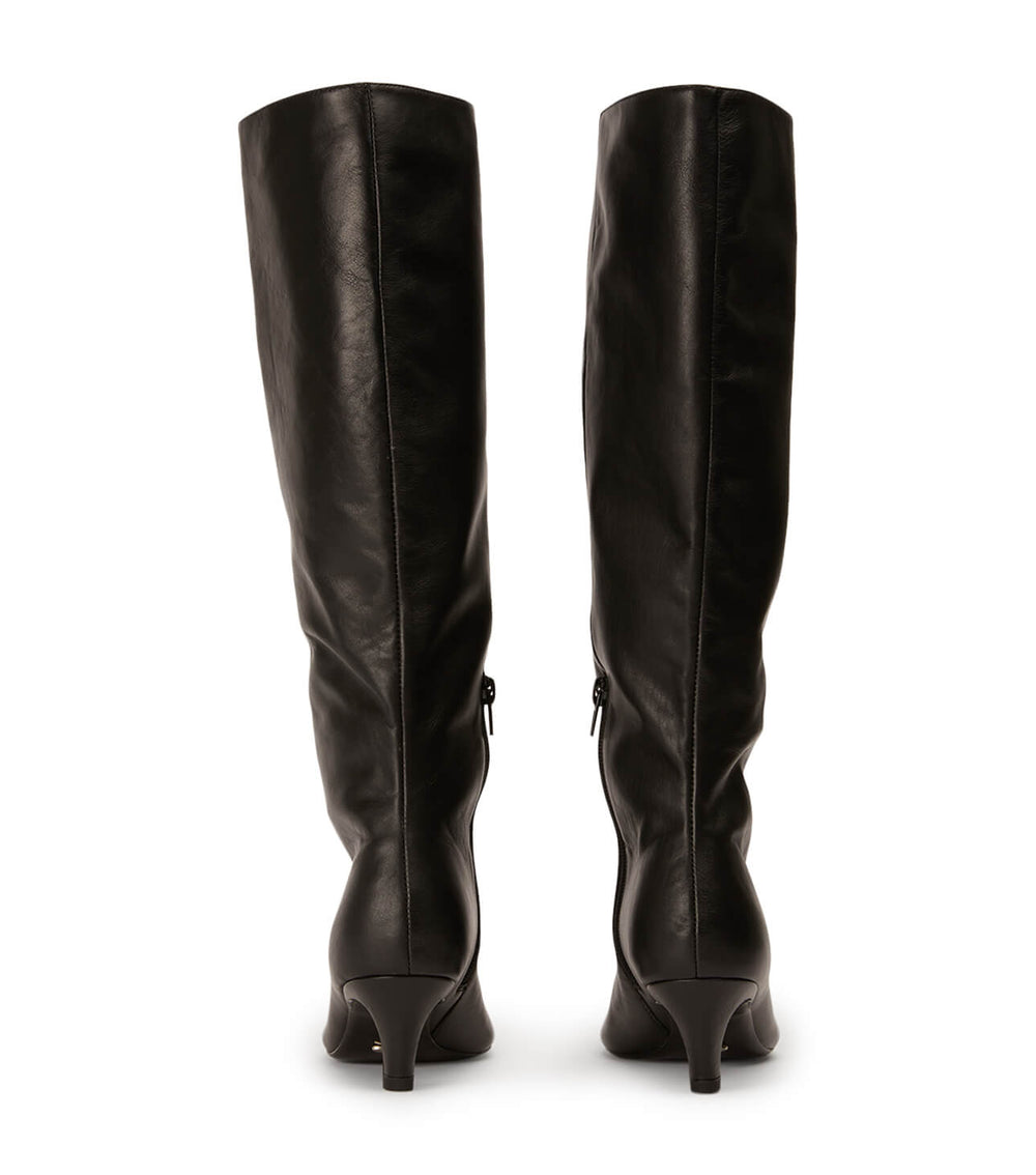 Vixon Black Venice Calf Boots - Tony Bianco