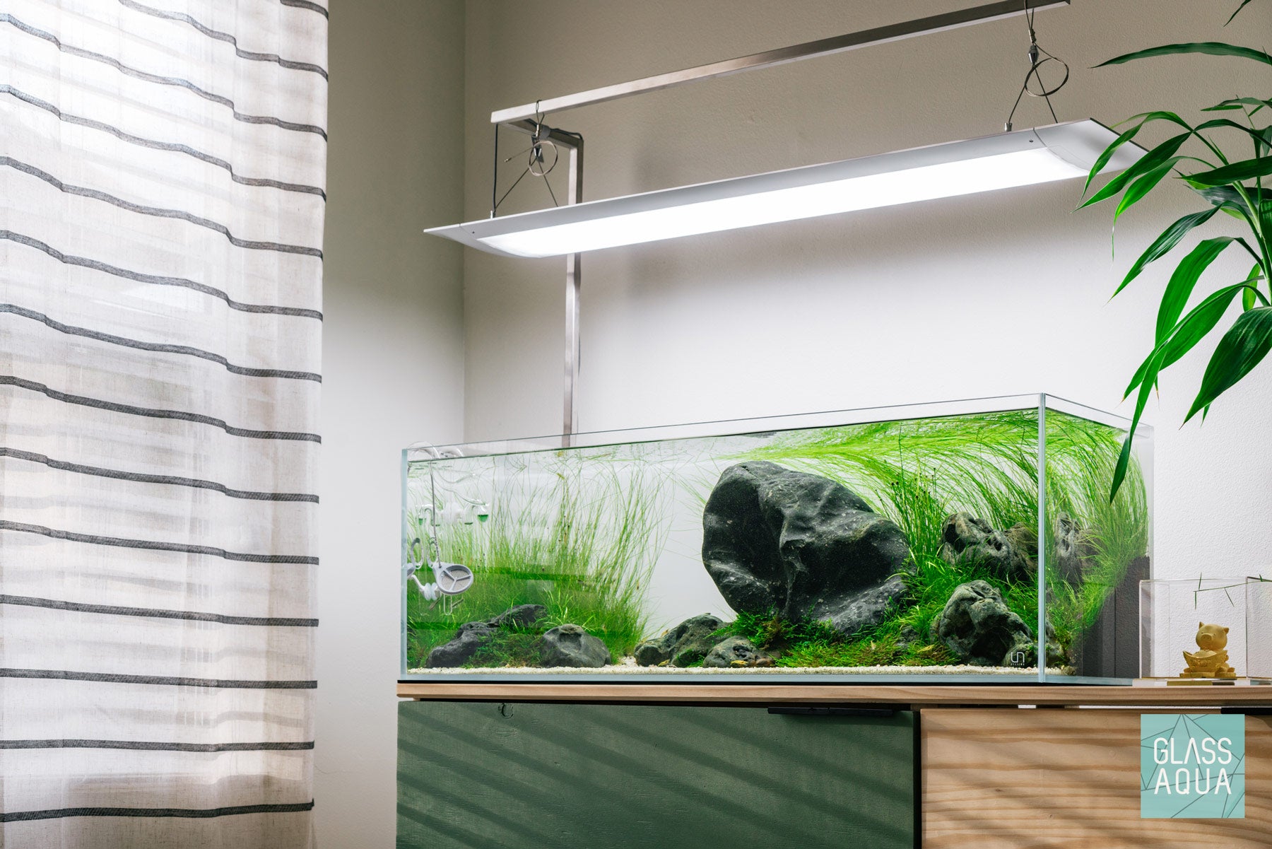 Glass Aqua Planted Aquarium Tank UNS Ultum Nature Systems 90L 20 Gallon Long