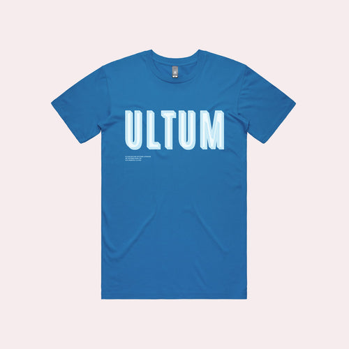UNS Mitered Tee - Arctic Blue
