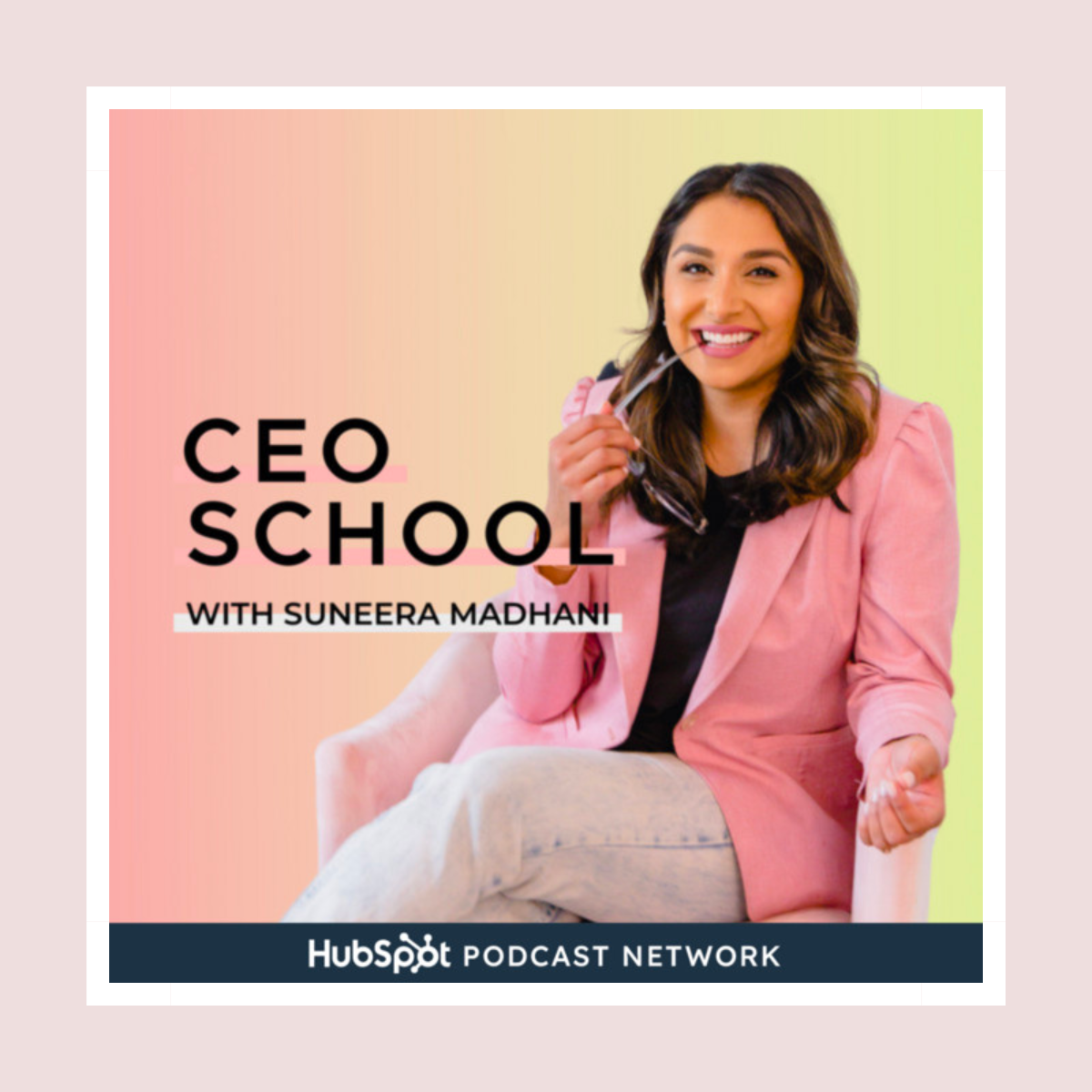 The CEO School podcast brand image.