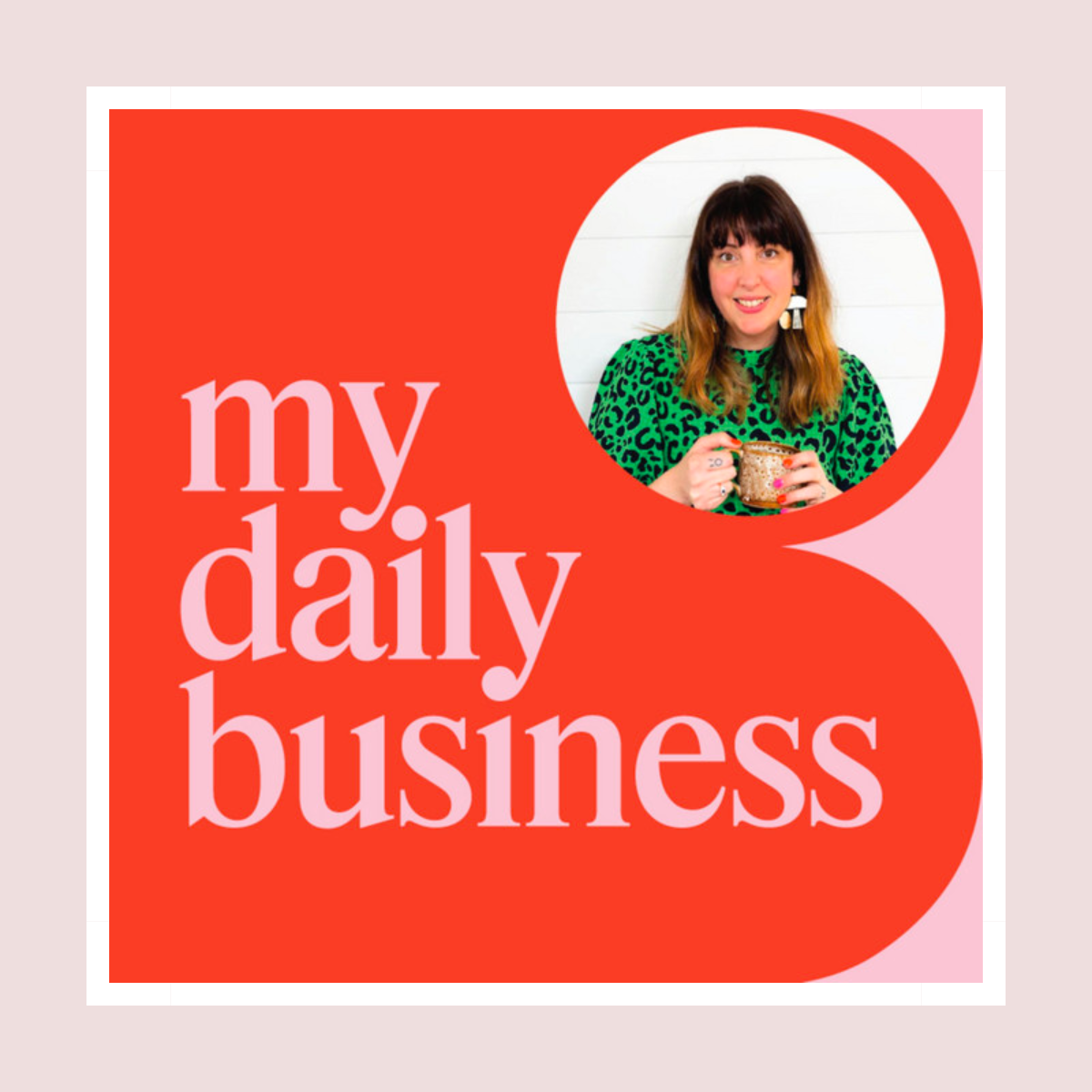 The My Daily Business podcast brand image.