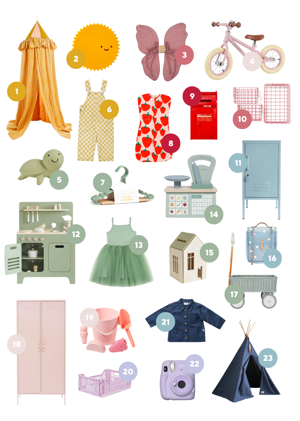 Becca + Jess’s colourful kids gift guide 2022