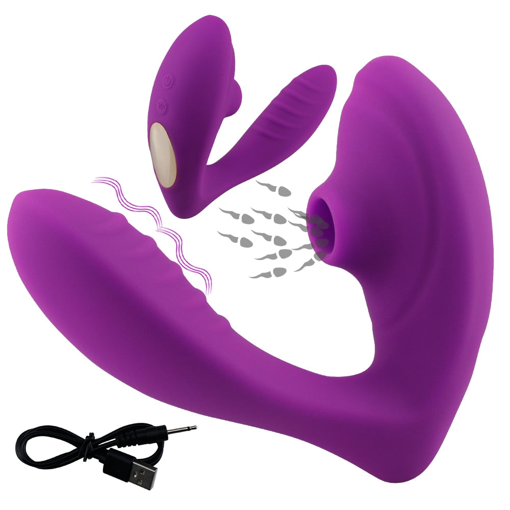 Vagina Suck Sex Vediose - Vagina Sucking Vibrator 10 Speeds Vibrating Sucker Oral Sex Suction Cl â€“  Babybooper Beanbags