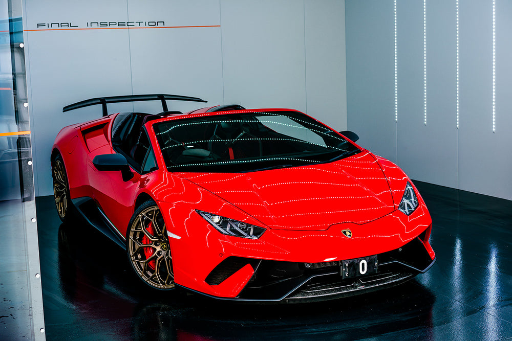 Lamborghini Huracan Performante Red Rejuvenation Detail