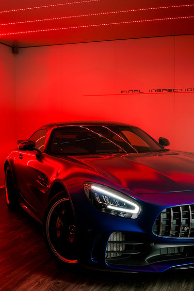 Mercedes-Benz Magno Blue AMG GTR