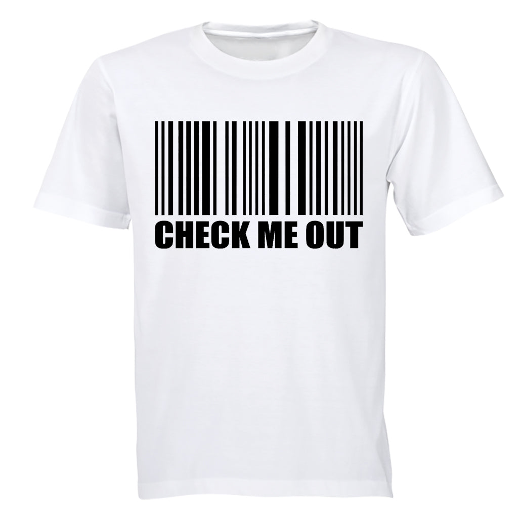 T-shirts - Check Me Out - Adults - T-Shirt - 2XL / White / Long for ...