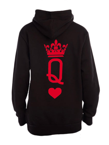 queen of hearts hoodie