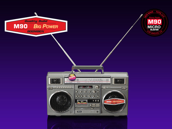 Big Power M90 1/6 Scale 1980s-style Boombox M90microhero-mobile_600x