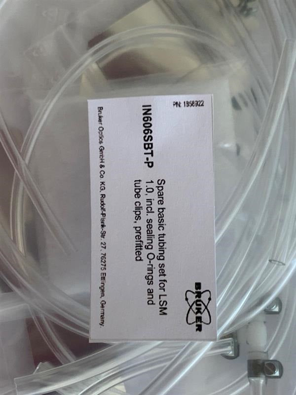 IN606SBT-P: Spare basic tubing set for LSM1 w/o Homogenizer