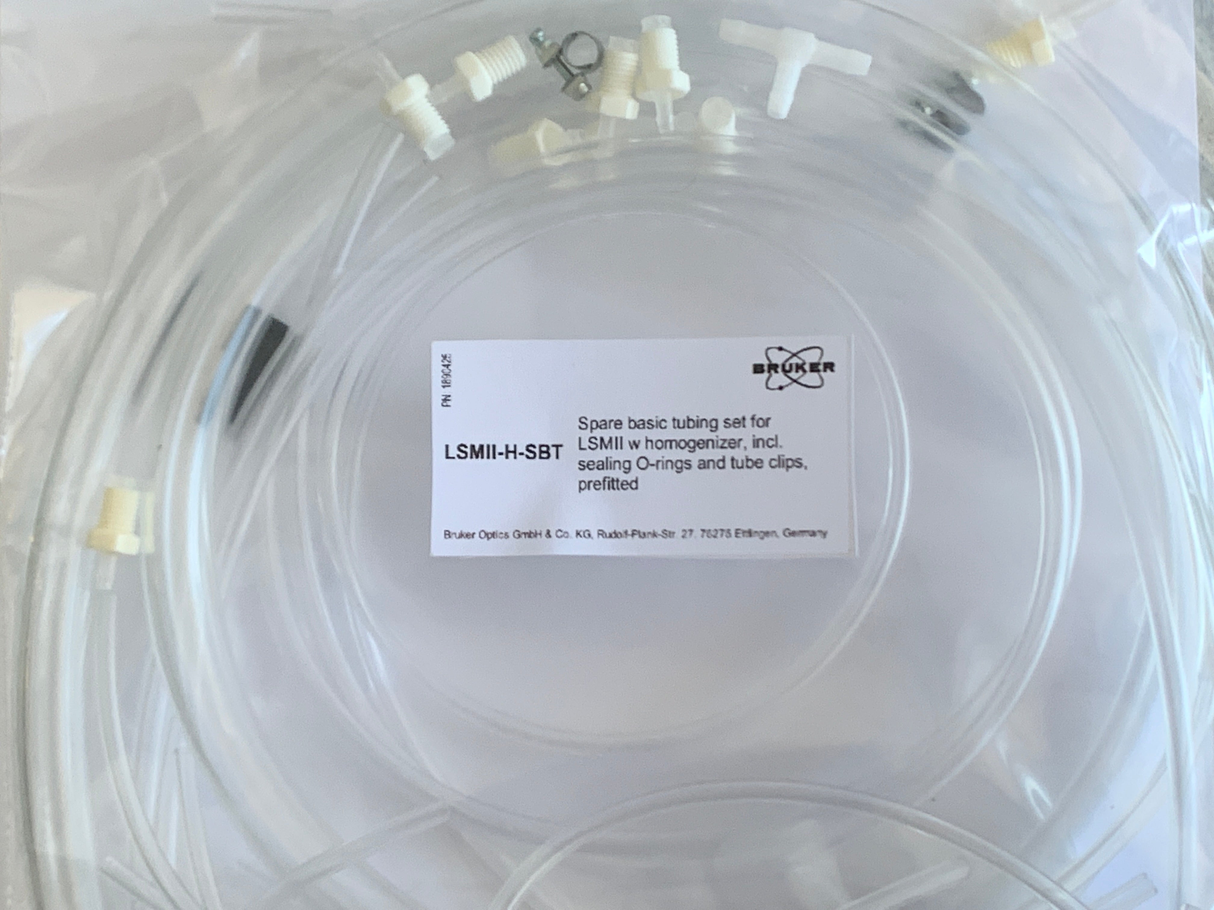 LSMII-H-SBT: Spare basic tubing set for LSM-II with Homogenizer