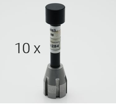 IN481S-5B: Stamp for transflection measurements of liquids and semi-solids with the integrating sphere, 10 piece.