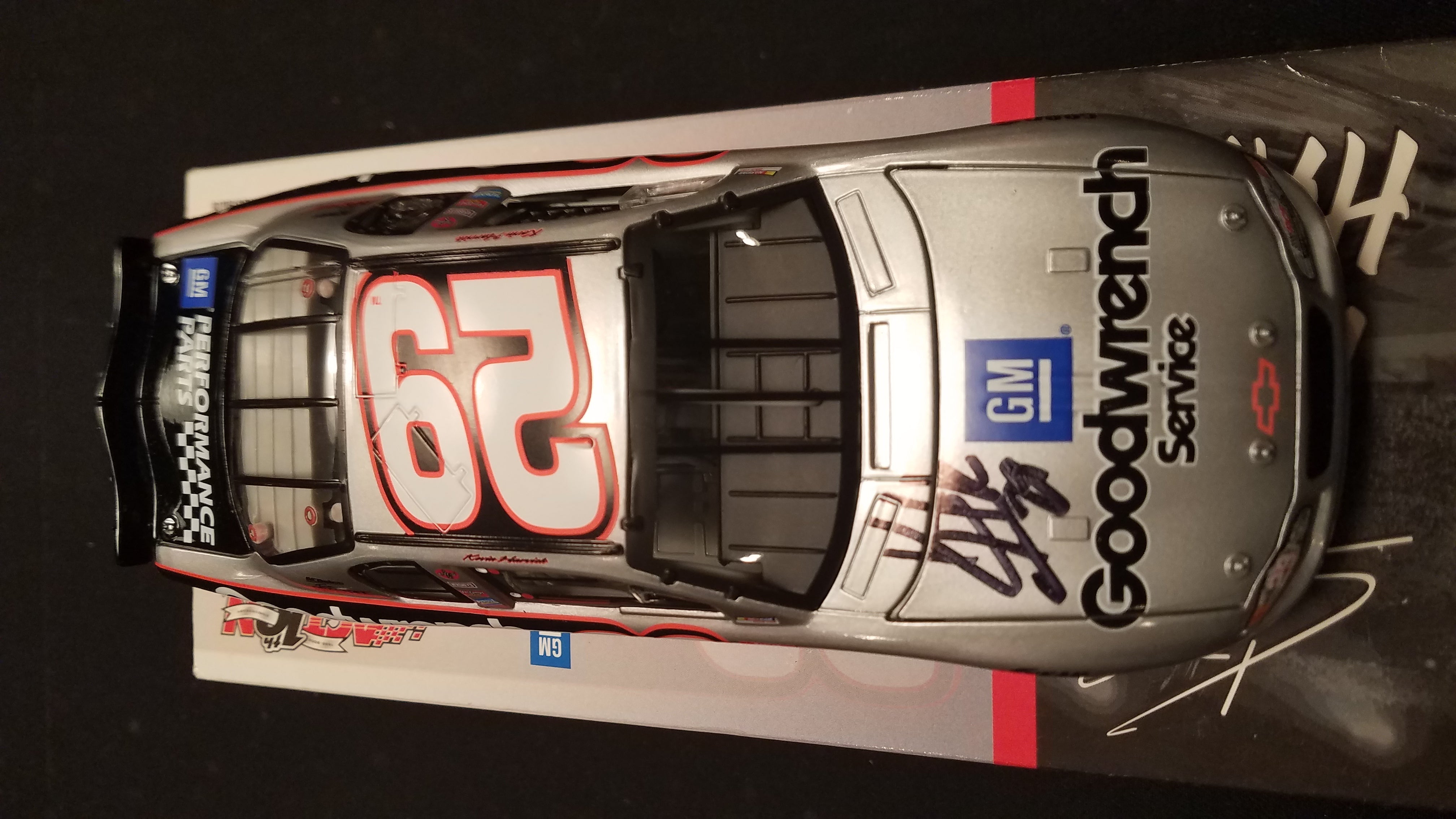 kevin harvick autographed diecast