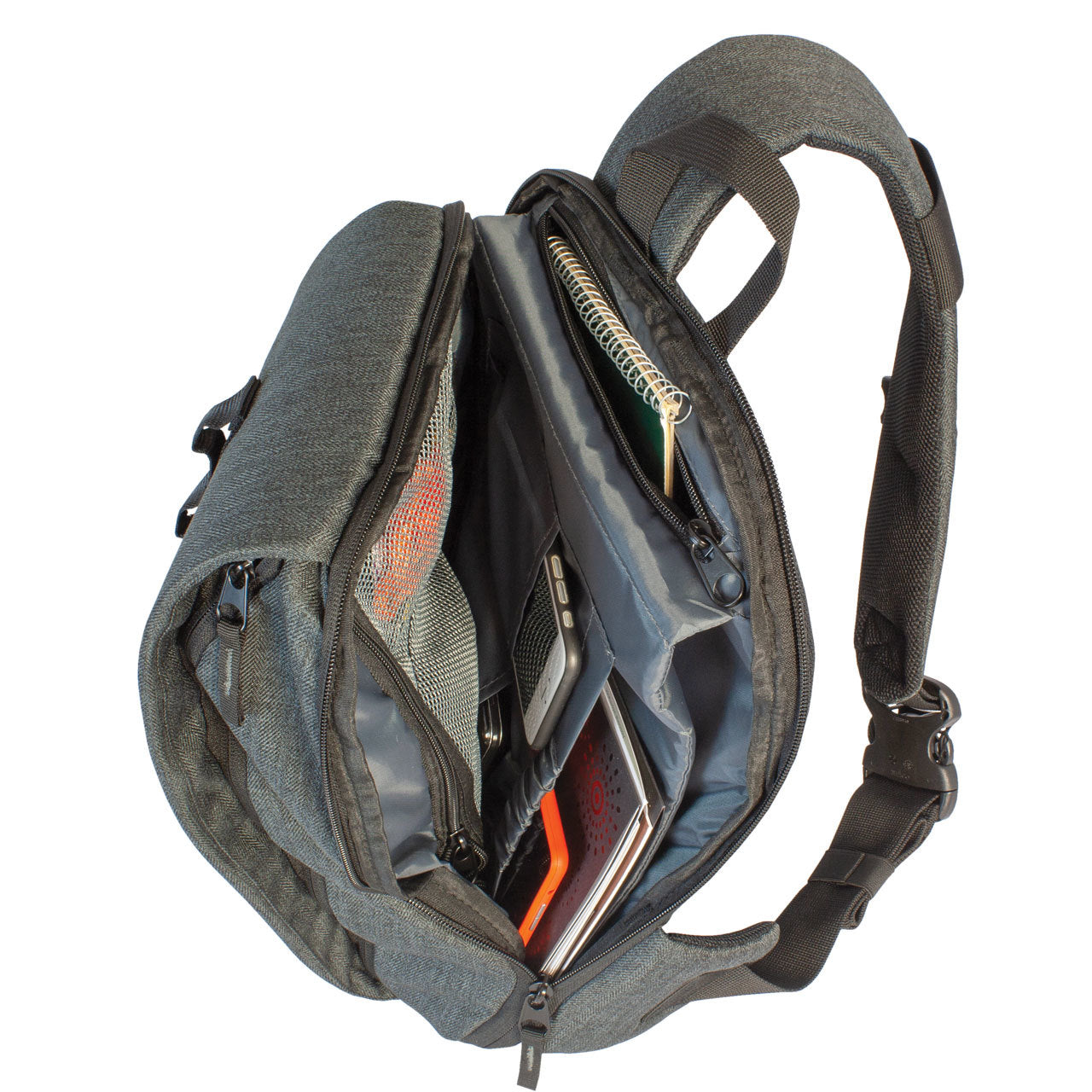 single strap - sling pack - casual medium sling pack - tablet sling pack - concealment urban slingpack -Sonoma Sling pack - SquatchSurvivalGear