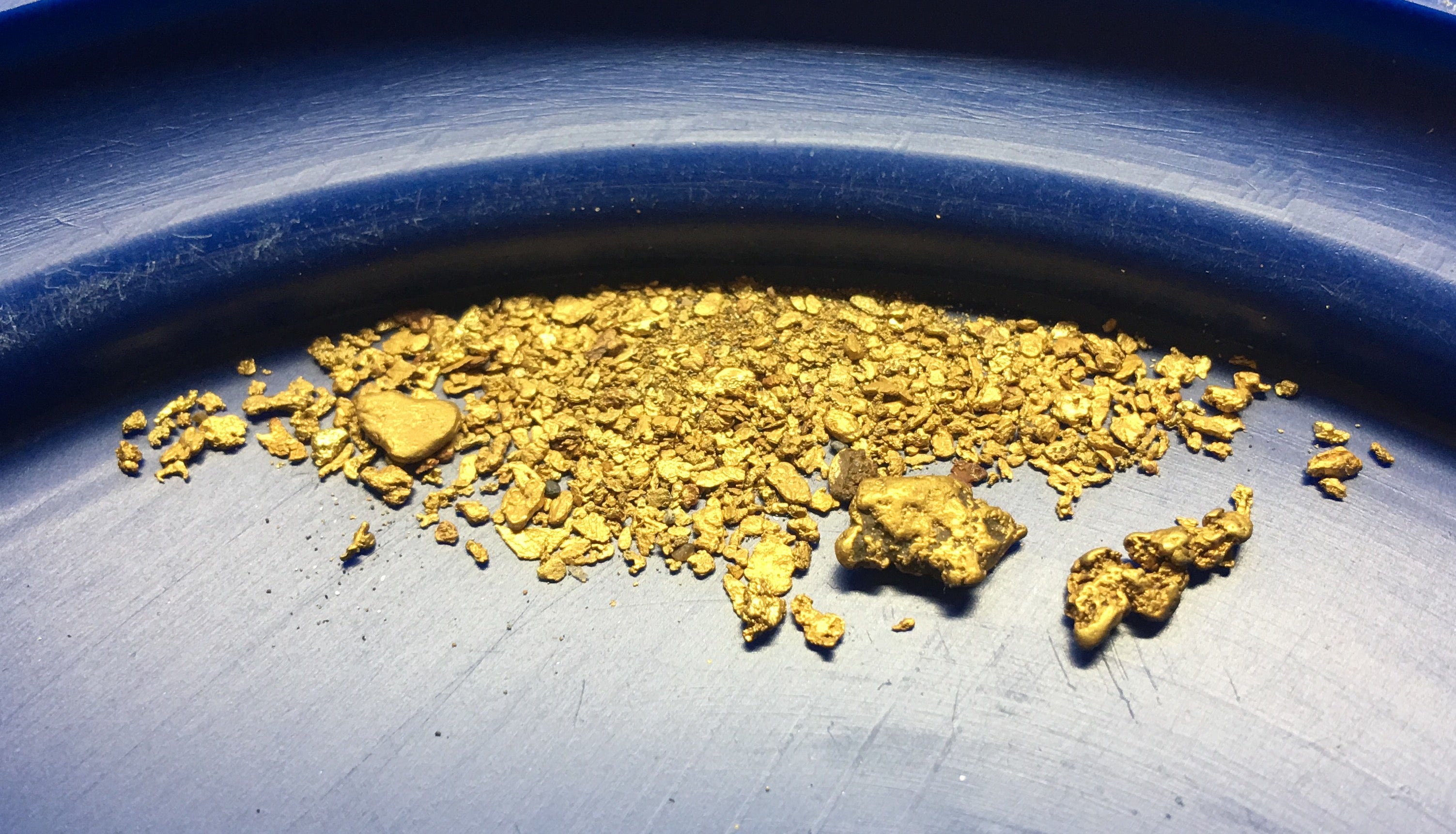 Guaranteed 2.2g of gold, includes 1 nugget, 3 lbs of paydirt - Eureka –  iPan4Gold
