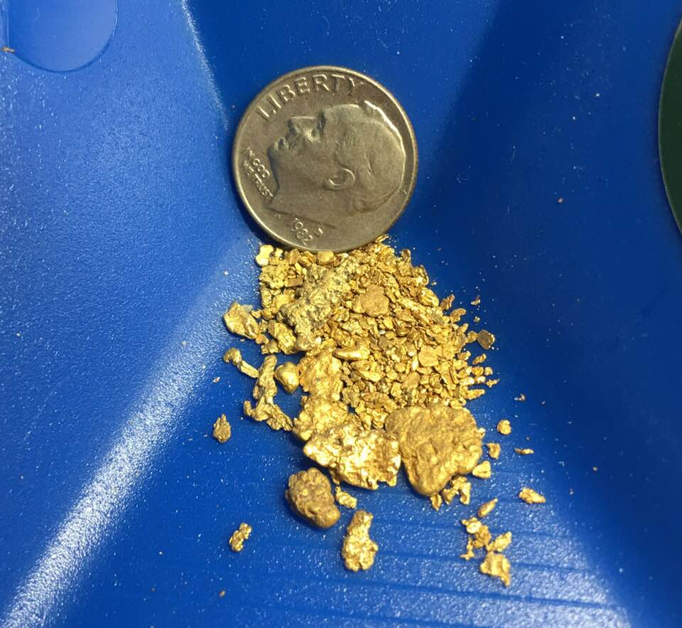 motherlode mine gold nuggets per hour