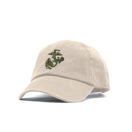 Eagle Globe & Anchor Unstructured USMC Hat with 3D embroidery