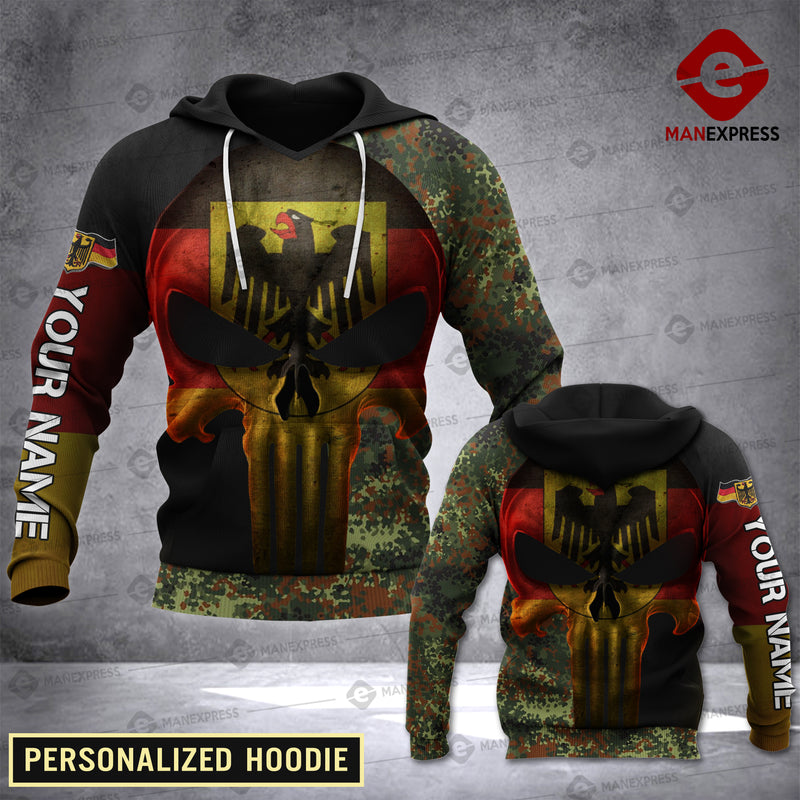 personalized camo hoodies