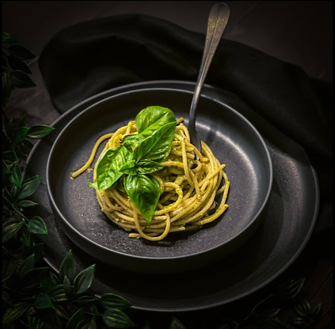 Spaghetti con pesto di rucola - “Rucolosi”