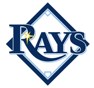 Mens MLB Team Apparel TAMPA BAY RAYS Baseball Polo Golf Shirt ROYAL –