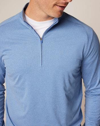 Men's UPF 50 Long Sleeve Pullover Shirt - Flex · johnnie-O