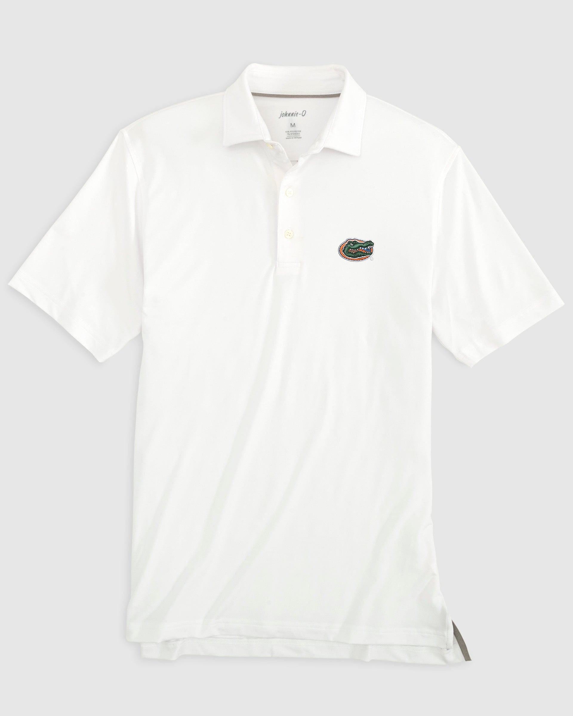 johnnie-O Boston Red Sox Cooperstown Birdie Performance Polo Shirt Button-Down in White