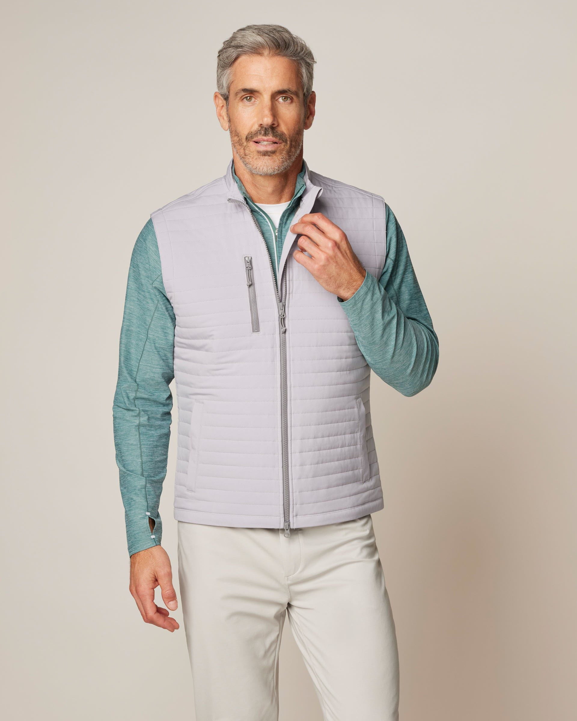 Crosswind Quilted Performance Vest · johnnie-O